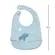 Babador de Silicone Buba Com Pega Migalhas Cloudy Elefante