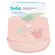 Babador de Silicone Buba Com Pega Migalhas Cloudy Esquilo