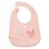Babador de Silicone Buba Com Pega Migalhas Cloudy Esquilo