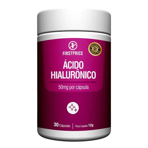 Ácido Hialurônico 50mg 30 Cápsulas