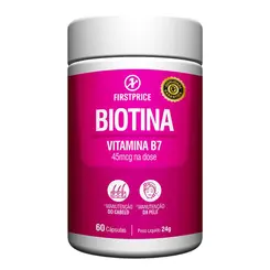 Biotina 45mcg 60 Capsulas