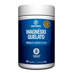 Magnésio Quelato 300mg 60 Cápsulas