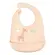 Babador de Silicone Buba Com Pega Migalhas Cloudy Girafa