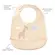 Babador de Silicone Buba Com Pega Migalhas Cloudy Girafa