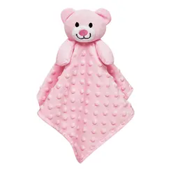 Naninha Para Beb Ursinho Algodo Doce Rosa Buba
