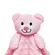Naninha Para Beb Ursinho Algodo Doce Rosa Buba