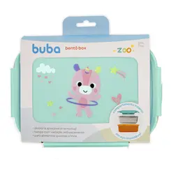 Lancheira Bent Box com Divisrias Buba Zoo Unicrnio