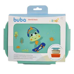 Lancheira Bent Box com Divisrias Buba Zoo Dino