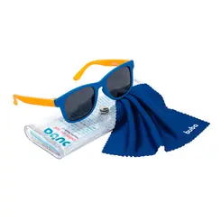 culos De Sol Infantil Armao Flexvel Azul/Amarelo - Buba