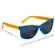 culos De Sol Infantil Armao Flexvel Azul/Amarelo - Buba