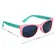 culos De Sol Infantil Armao Flexvel Rosa/Verde - Buba