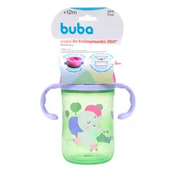 Copo de Treinamento 360 Buba zoo Elefante 300ml