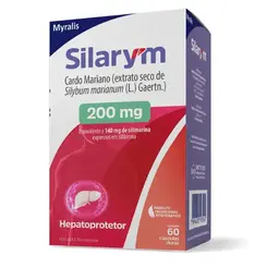 Silarym 200mg com 60 Cápsulas Duras