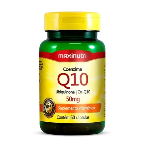 Coenzima Q10 - 60 Cápsulas - Maxinutri