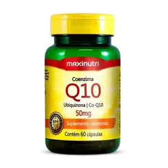 Coenzima Q10 - 60 Cápsulas - Maxinutri