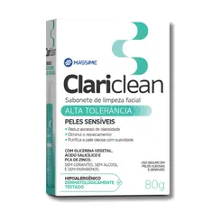 Sabonete Facial Clariclean Alta Tolerância Sensível 80g