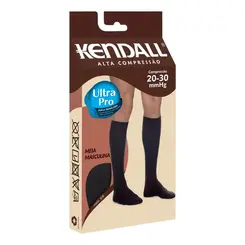 Meia De Compressão Kendall Masculina 3/4 20-30mmhg