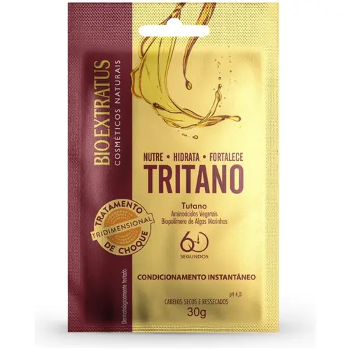 Tritano Sachê De Choque 30g Megahidratação - Bio Extratus