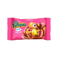 Chocolate Ao Leite Tortuguita Com Recheio Morango 15,5g