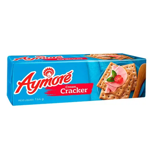 Biscoito Aymoré Cream Craker 164g