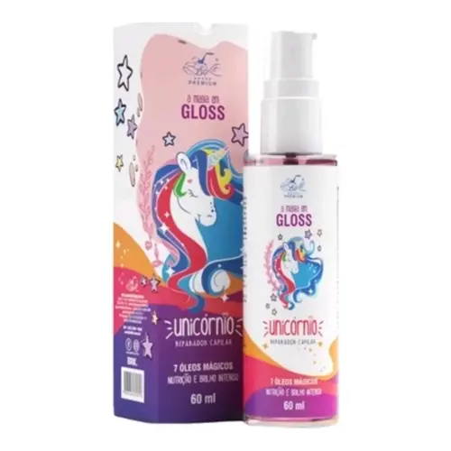 Gloss Capilar Unicórnio 7 Óleos Mágicos Belkit 60ml