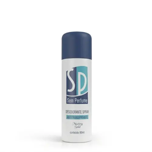 Desodorante Spray Nuttry Gold Sem Perfume 90ml