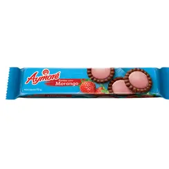 Biscoito Aymoré Tortini Sabor Morango 90g