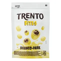 Wafer Trento Bites Branco/Dark 120g