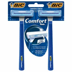 Aparelho de Barbear Bic Comfort Twin com 2 UN