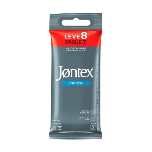 Preservativo Jontex Sensitive 8un