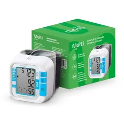 Monitor Pressão Arterial de Pulso Multilaser 1un