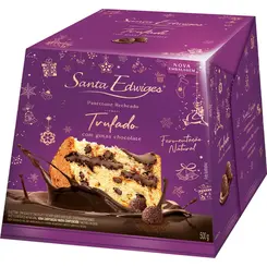 Panettone Santa Edwiges Trufado com Gotas de Chocolate  500g
