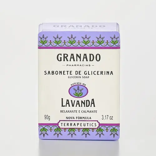 Sabonete em Barra de Glicerina Granado Lavanda 90g