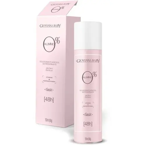 Desodorante Giovanna Baby Aero Classic 0% Aluminio 150ml