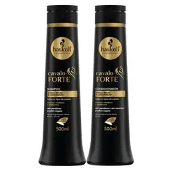 Kit Haskell Shampoo Condicionador Cavalo Forte 500ml