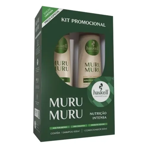 Kit Haskell Murumuru Shampoo e Condicionador 500ml