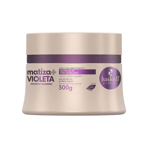 Máscara Capilar Haskell Matiza+Violeta 300g