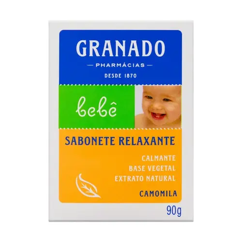 Sabonete Glicerina Granado Bebê Camomila 90g