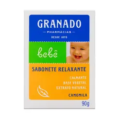 Sabonete Glicerina Granado Bebê Camomila 90g