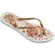 Sandália Havaianas Slim Organic Branco Dourado 37