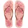 Sandália Havaianas Slim Organic Rosa Dourado 37