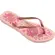 Sandália Havaianas Slim Organic Rosa Dourado 37