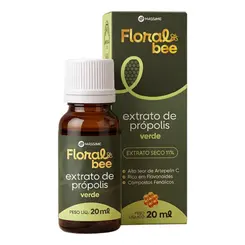 Extrato De Própolis Verde 11%  Floralbee Sem Glúten 20ml
