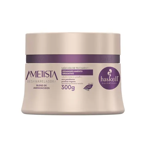 Máscara Haskell Ametista Desamareladora 300g