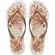 Sandália Havaianas Slim Organic Branco Dourado 35