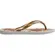 Sandália Havaianas Slim Organic Branco Dourado 35
