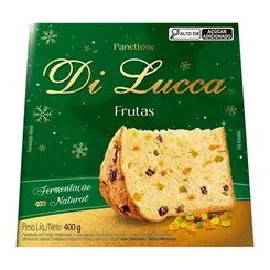 Panettone com Frutas Di Lucca 400g