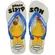 Sandália Havaianas Simpsons Branco Azul 37