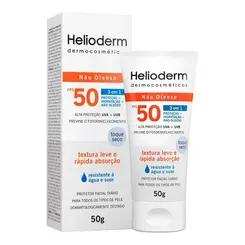 Protetor Solar Facial Diário Helioderm Suncare FPS 50 50g