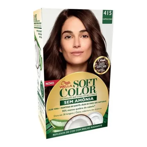 kit Tintura Soft Color 415 Cappucino